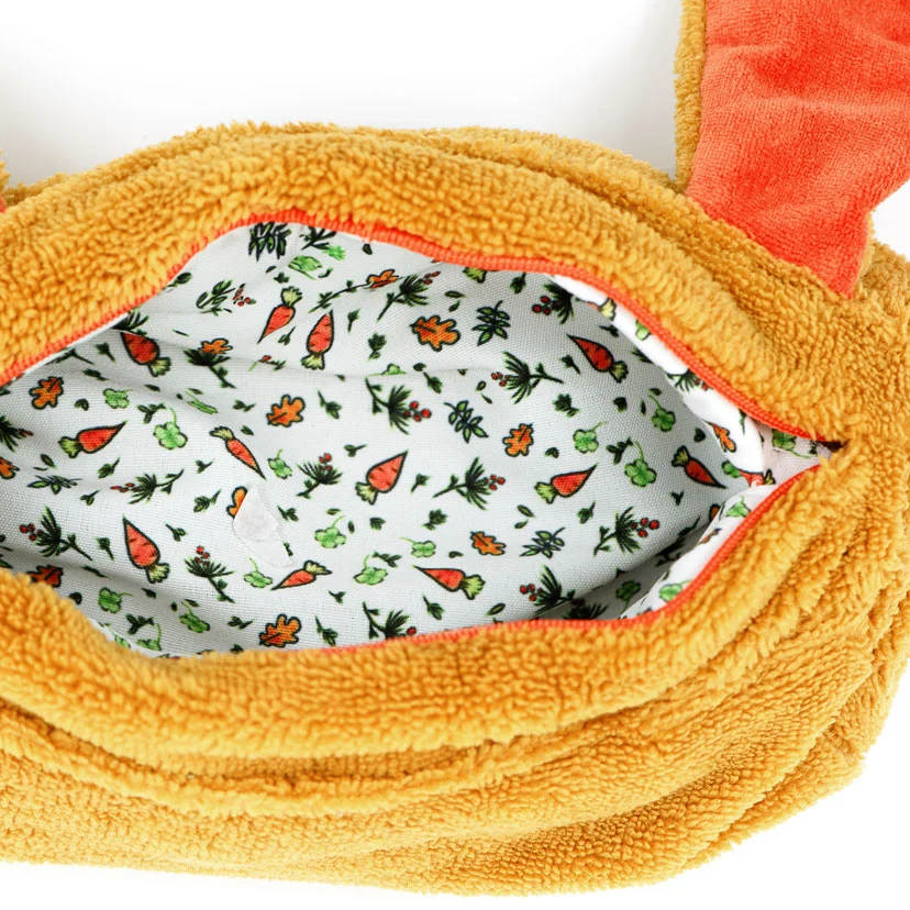 Trousse lapin. Intérieur