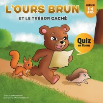 Livre L'ours brun et le trésor caché