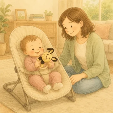 Hochet pour bébé écoresponsable