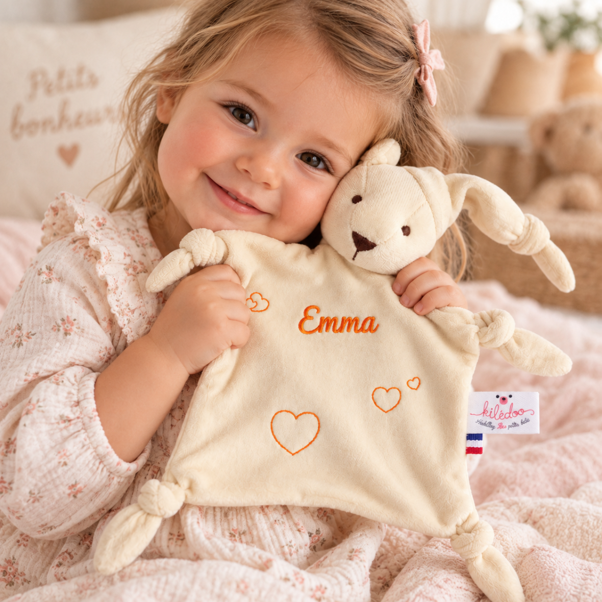 Emma et doudoubio ours